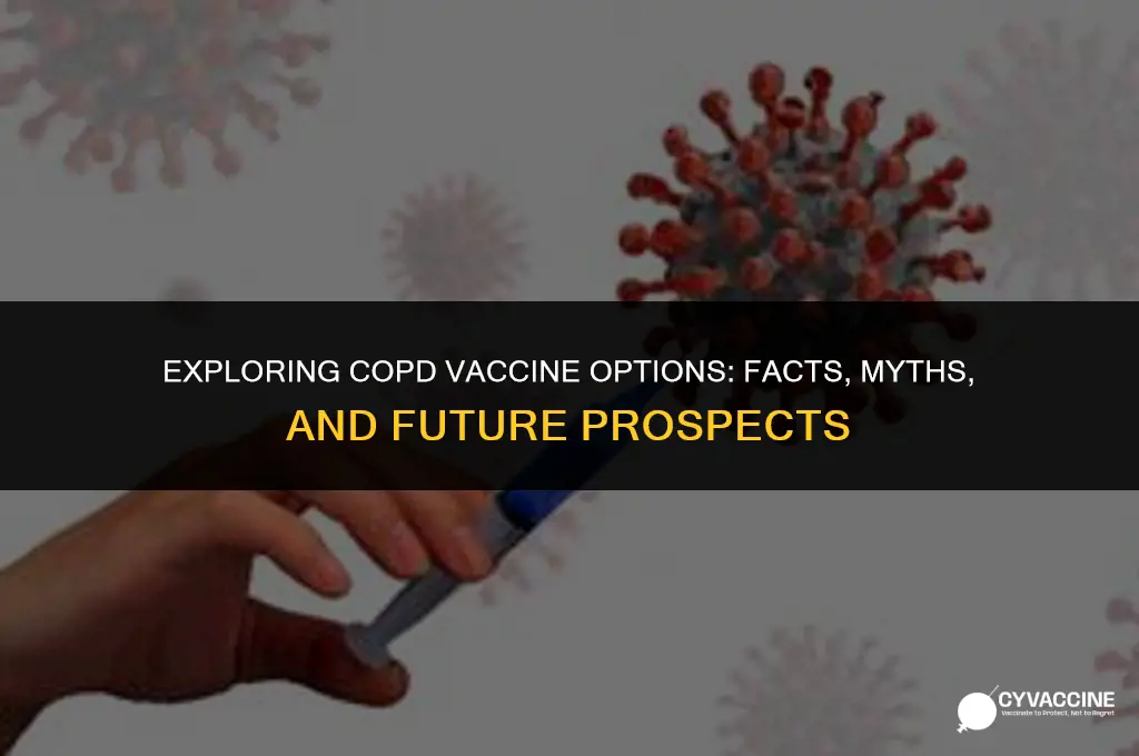is there a vaccine for copd