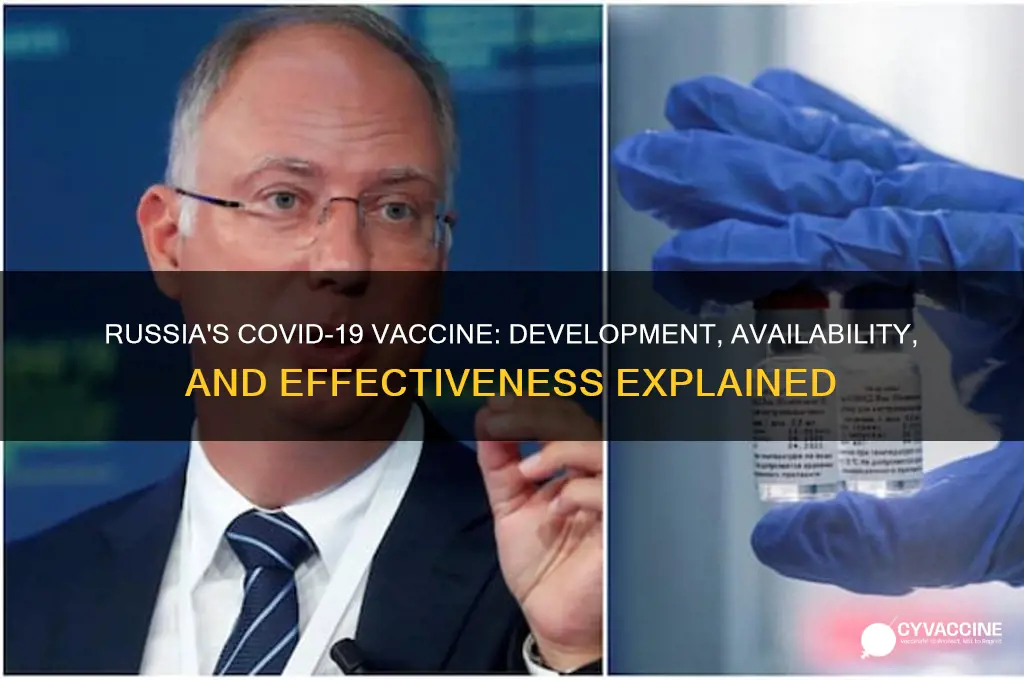 is there a vaccine for coronavirus in russia