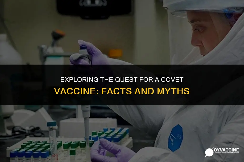 is there a vaccine for covet