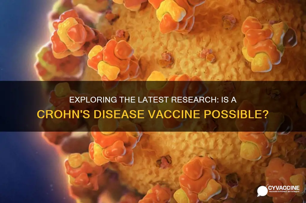 is there a vaccine for crohn