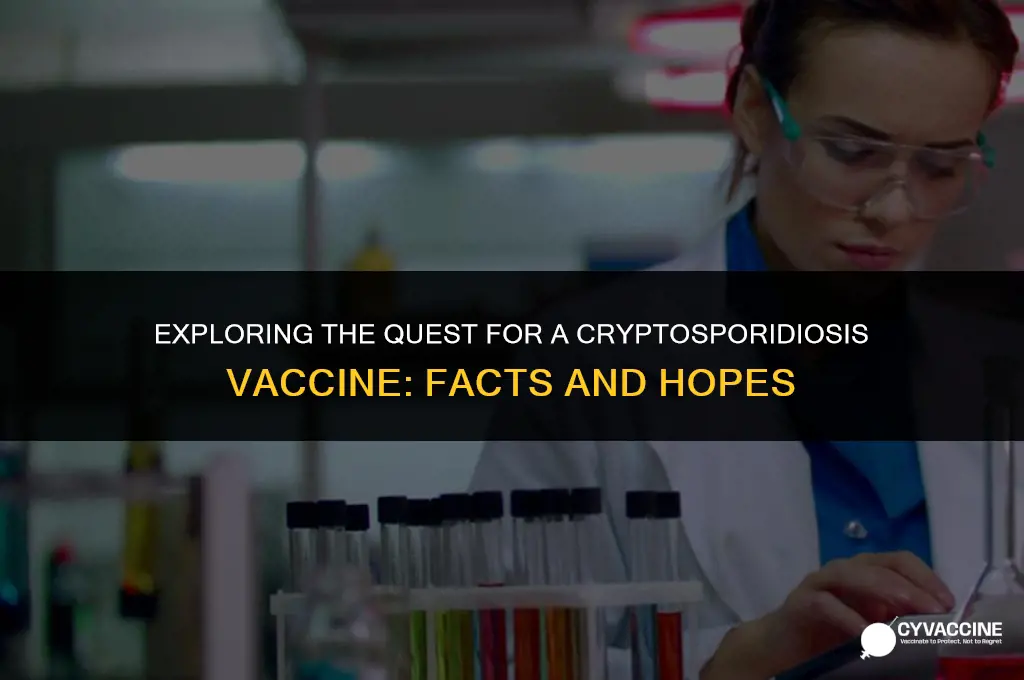 is there a vaccine for cryptosporidiosis