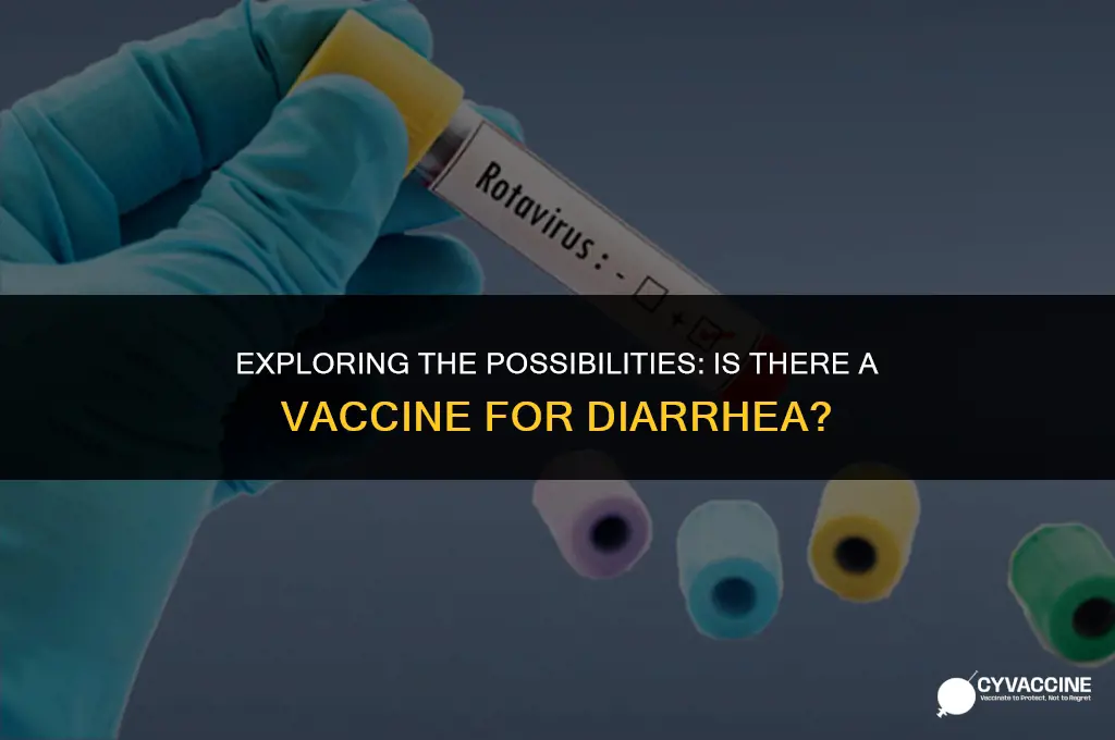 is there a vaccine for diarrhea