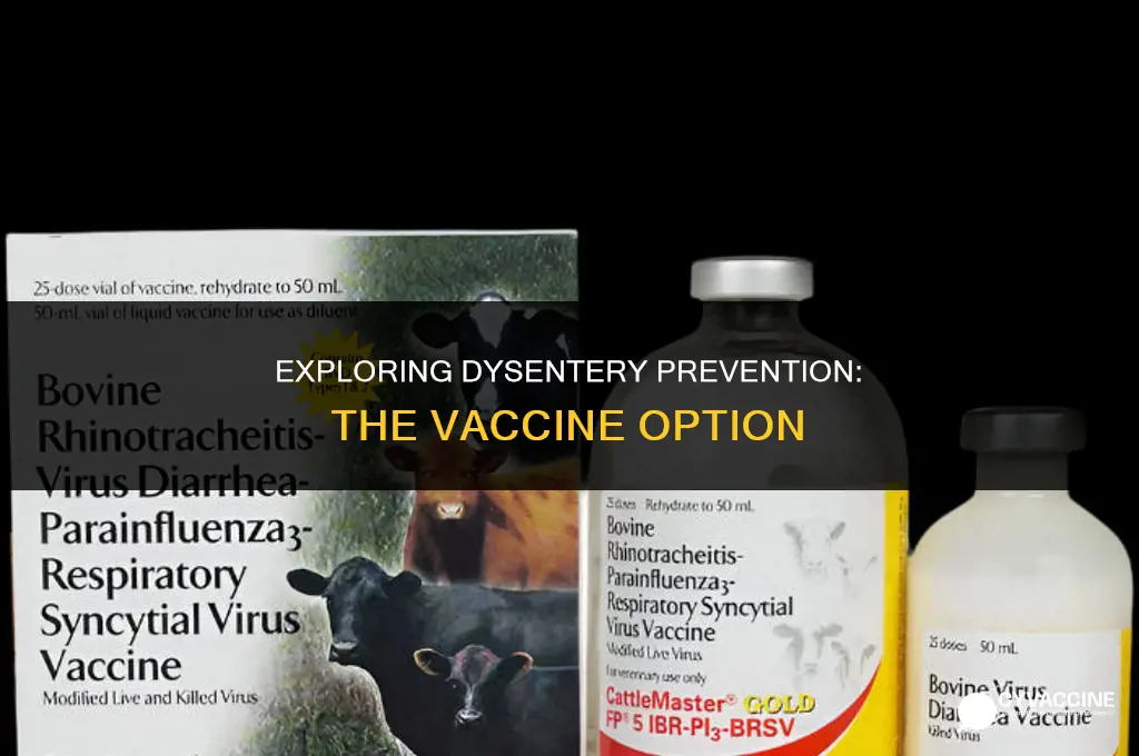 is there a vaccine for dysentary