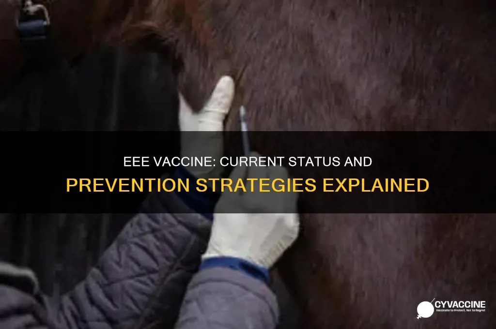is there a vaccine for eee