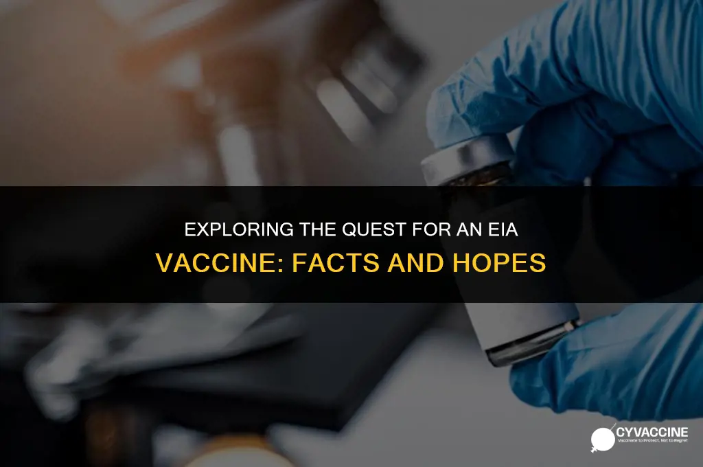 is there a vaccine for eia
