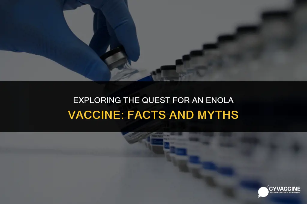 is there a vaccine for enola