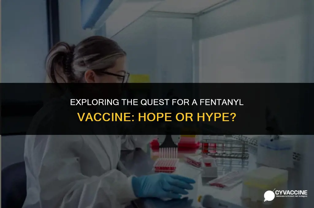 is there a vaccine for fentanyl