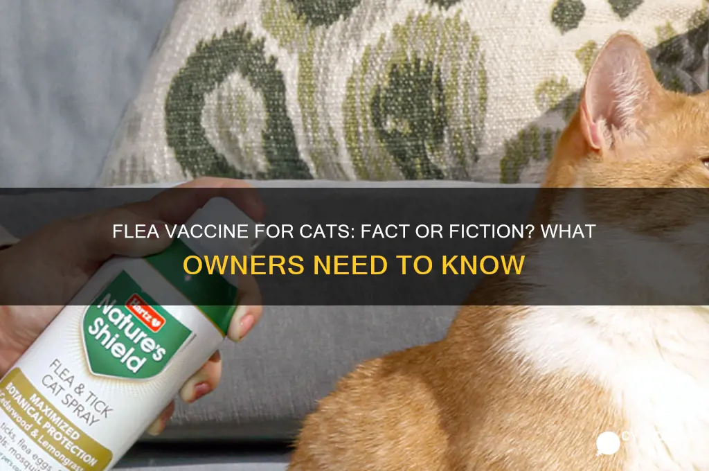 is there a vaccine for fleas for cats