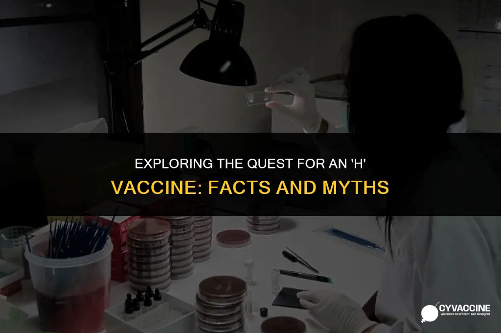 is there a vaccine for h