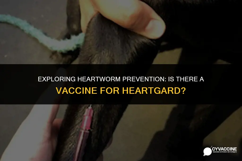 is there a vaccine for heartgard