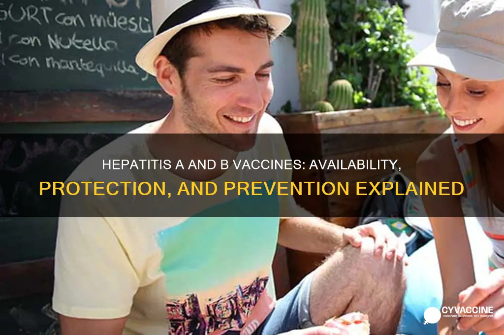 is there a vaccine for hepatis a and b