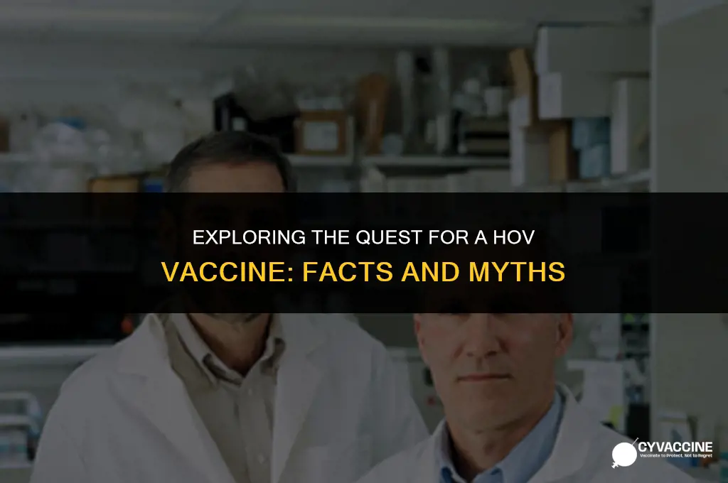 is there a vaccine for hov