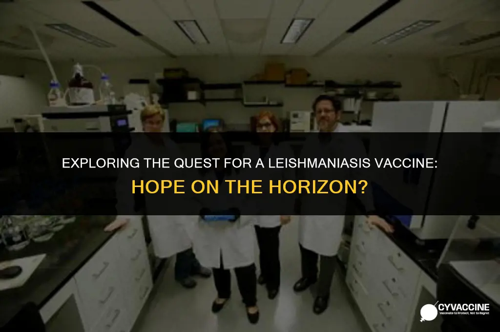 is there a vaccine for leishmania