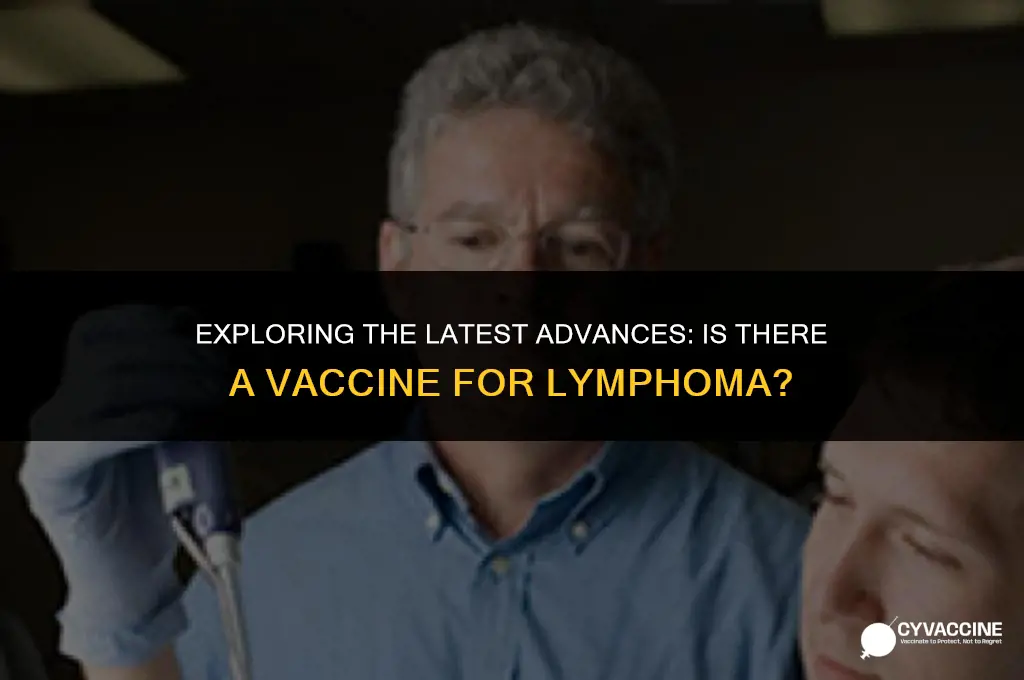 is there a vaccine for lymphoma