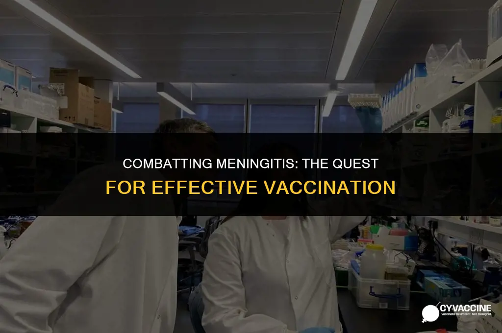 is there a vaccine for meningitits