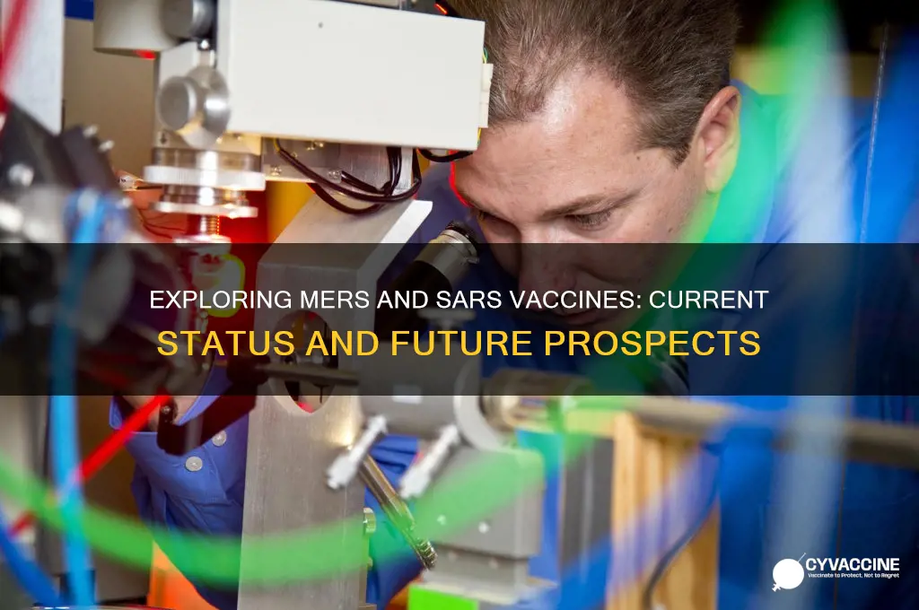 is there a vaccine for mers and sars