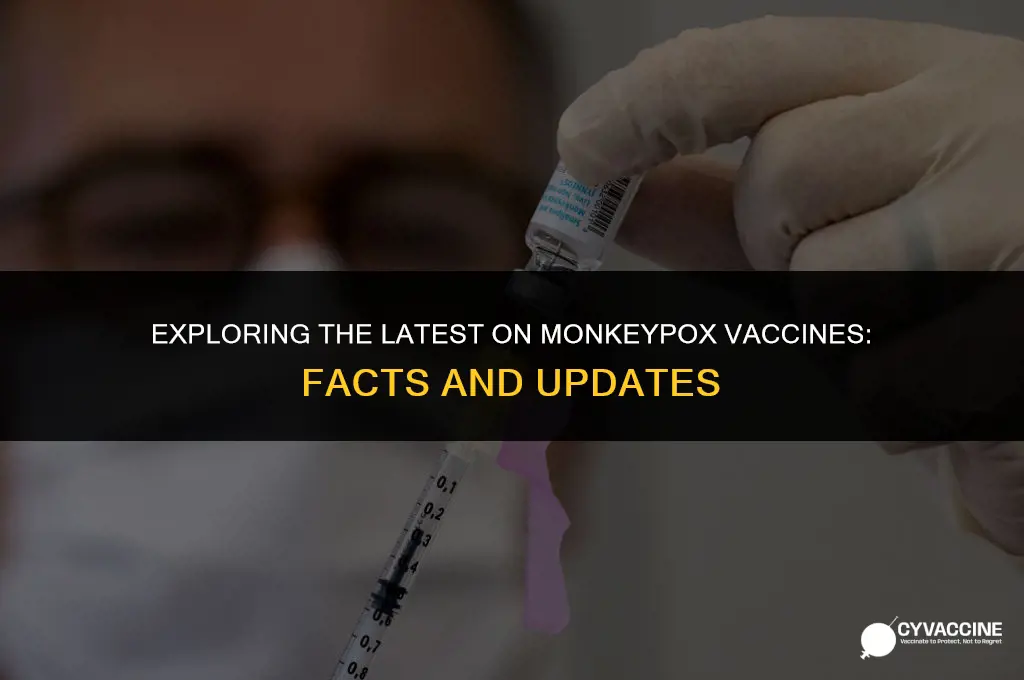 is there a vaccine for minkeypox