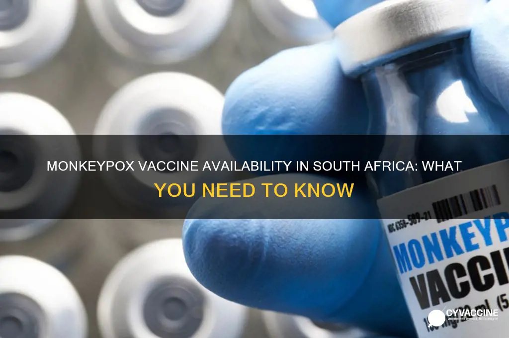 is there a vaccine for monkeypox in south africa