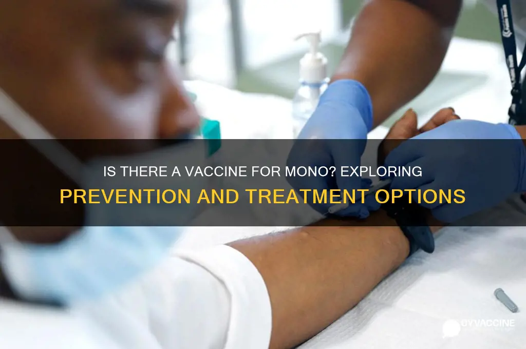 is there a vaccine for mono