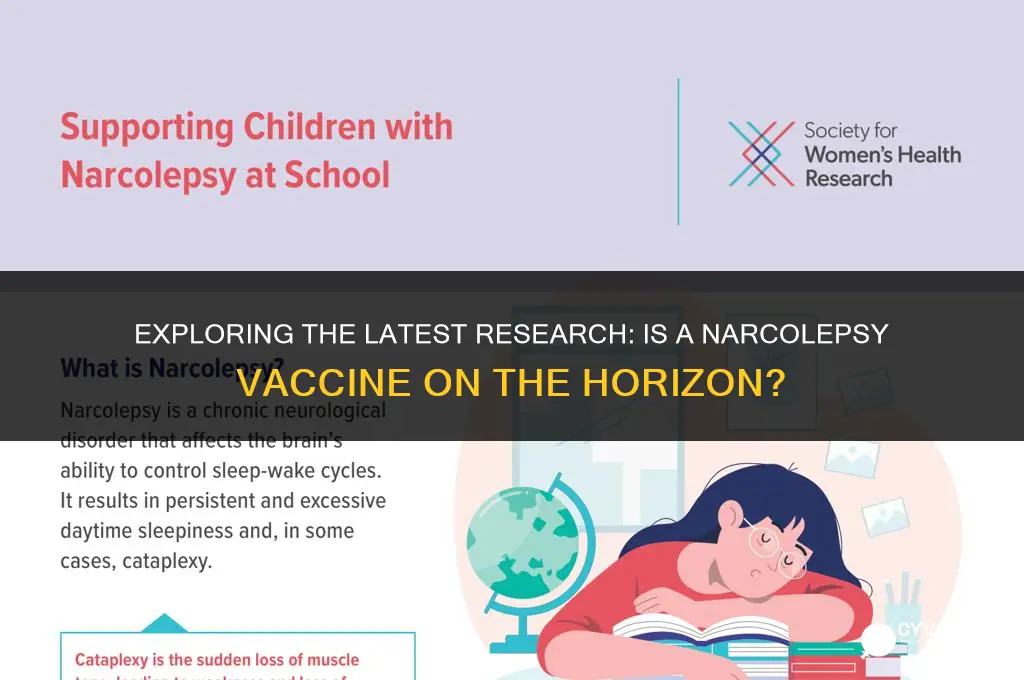 is there a vaccine for narcolepsy