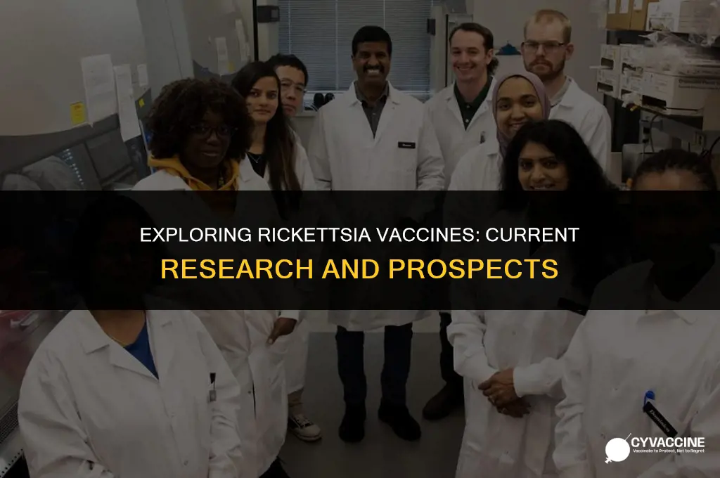 is there a vaccine for rickettsia