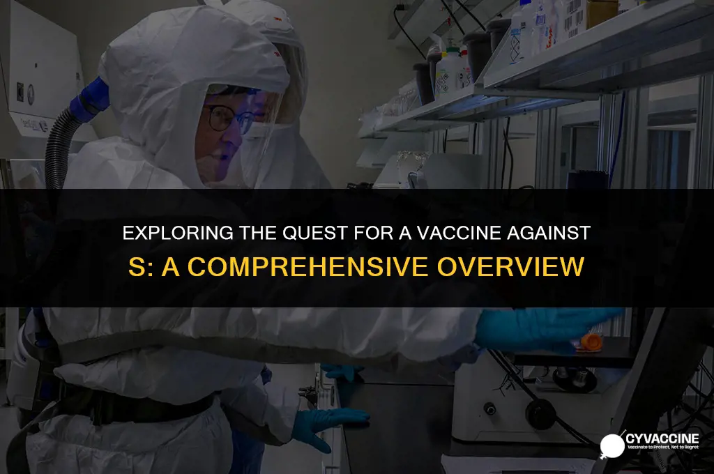 is there a vaccine for s
