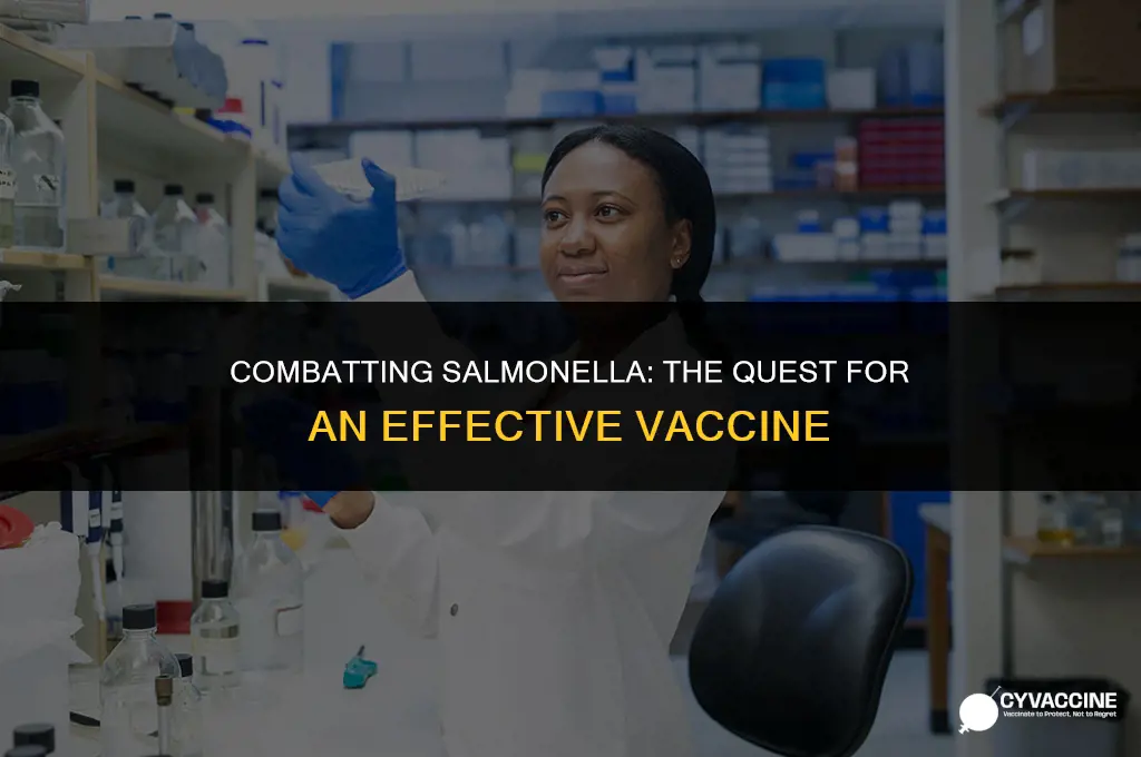 is there a vaccine for salmonellosis