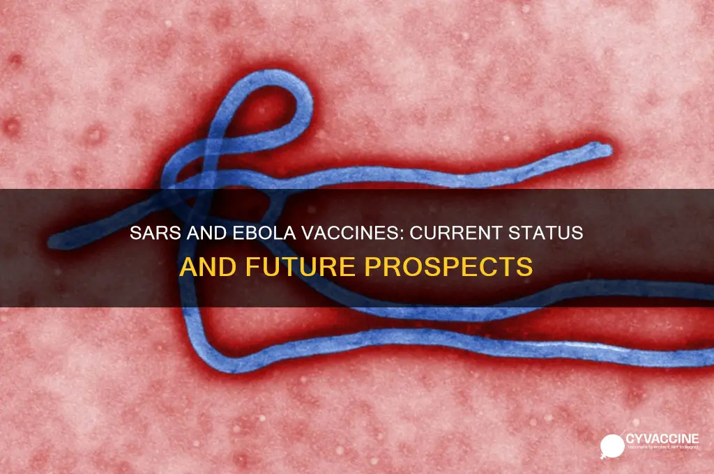 is there a vaccine for sars or ebola