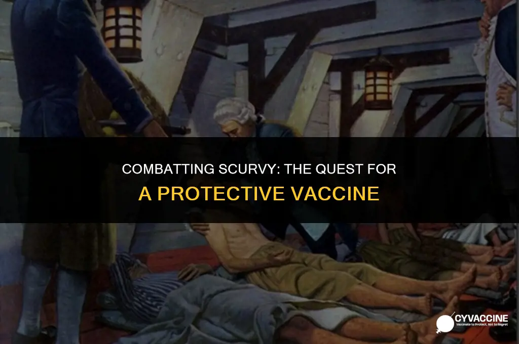 is there a vaccine for scurvy
