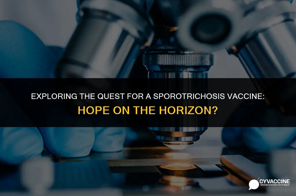 is there a vaccine for sporotrichosis
