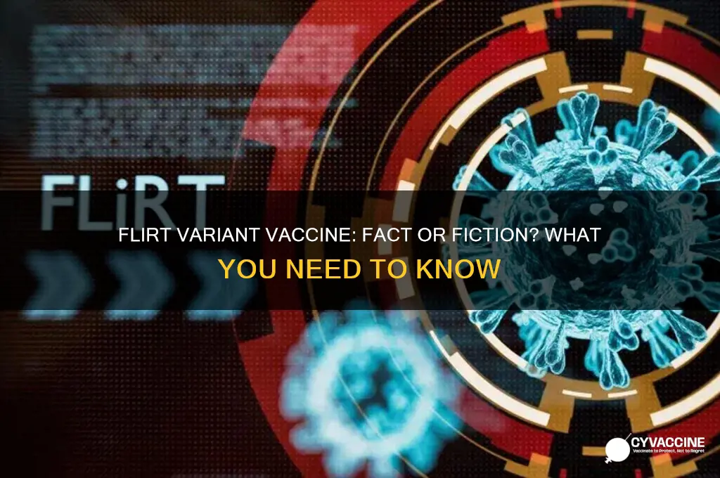 is there a vaccine for the flirt variant
