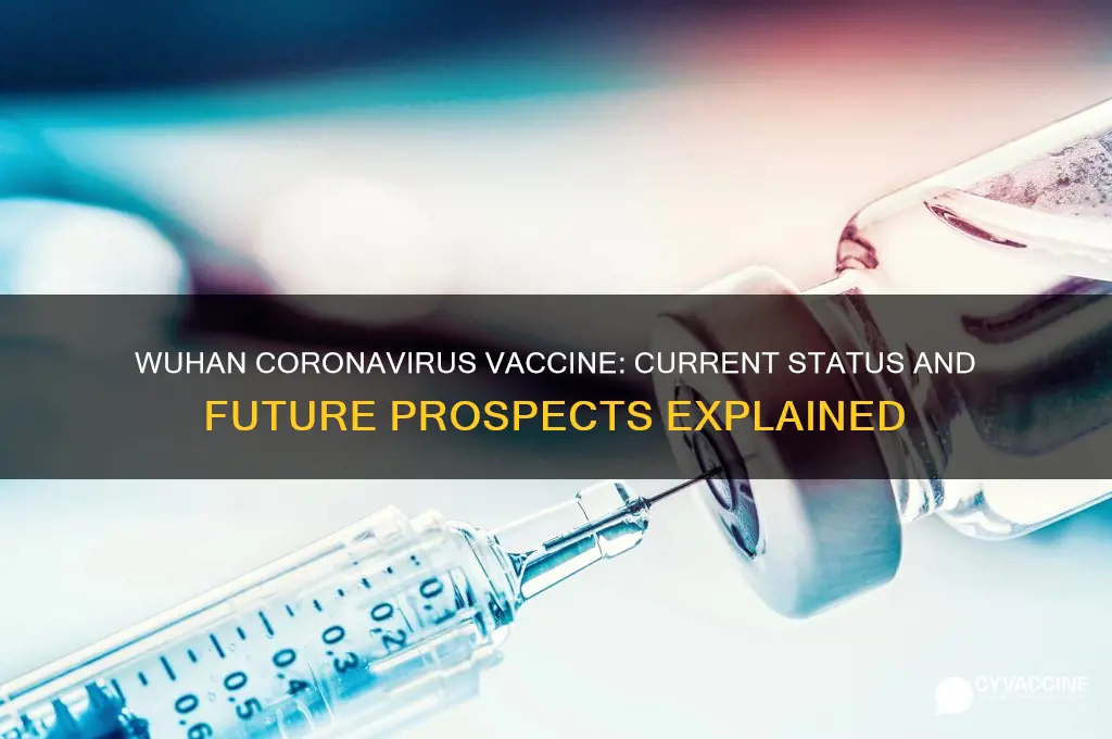 is there a vaccine for the wuhan coronavirus