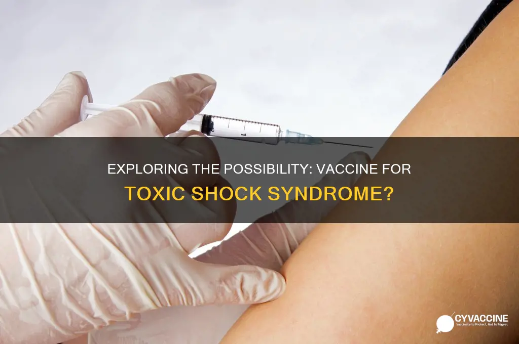 is there a vaccine for toxic shock syndrome