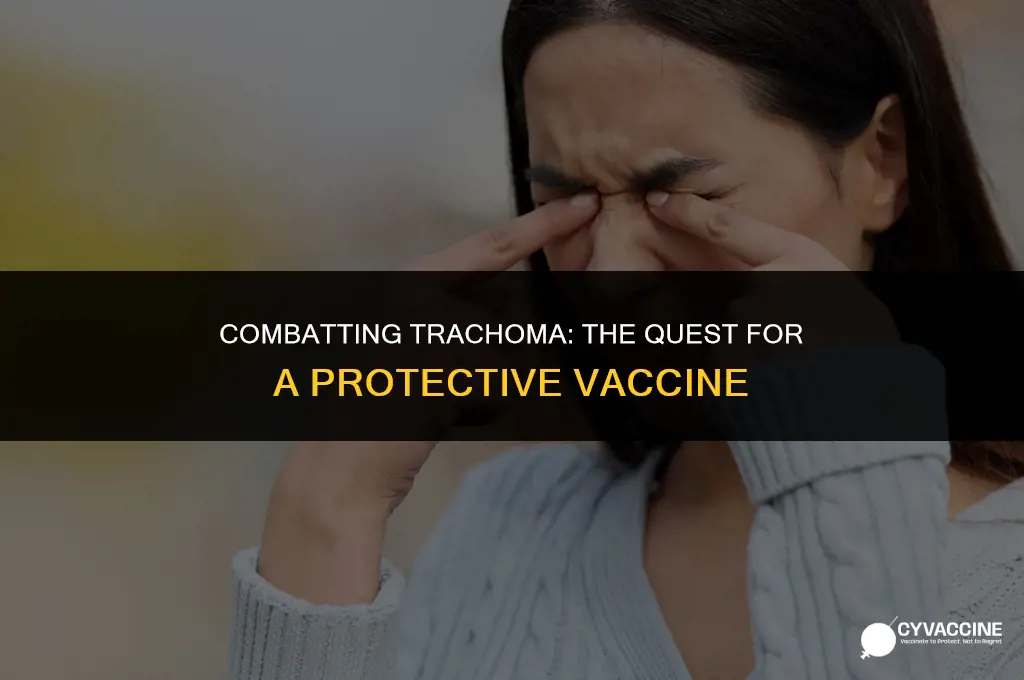 is there a vaccine for trachoma
