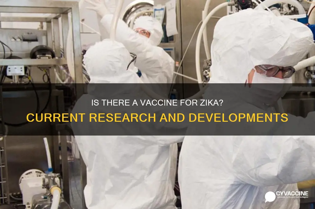 is there a vaccine for zika