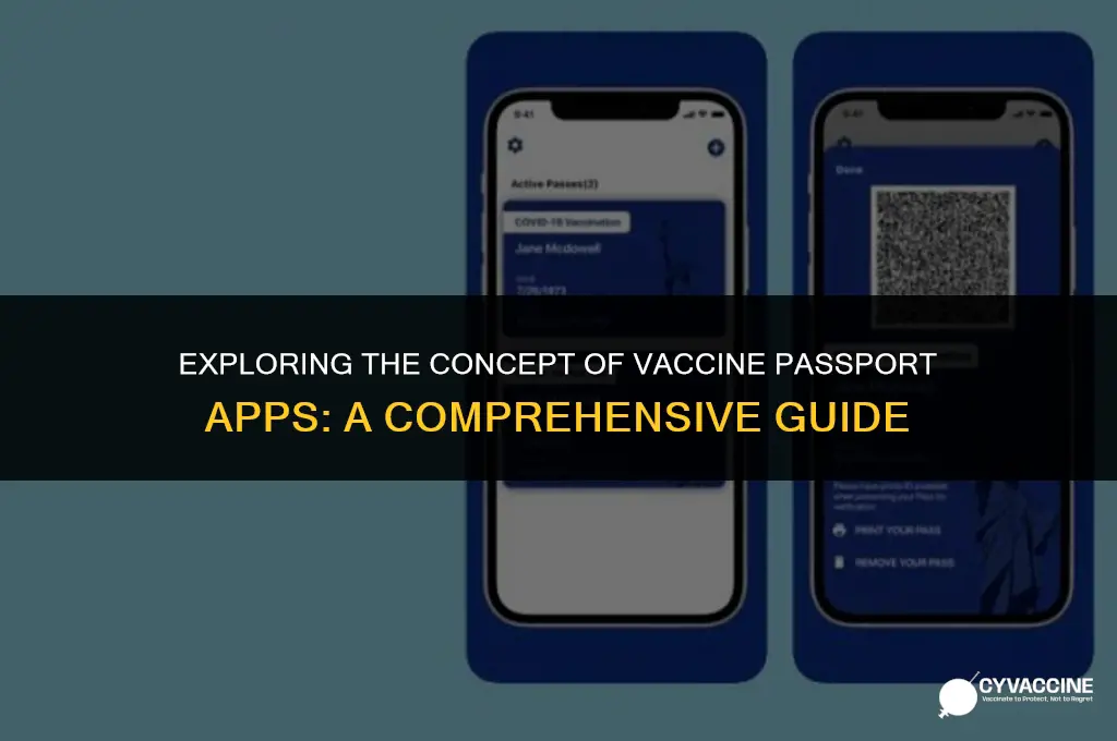 is there a vaccine passport app