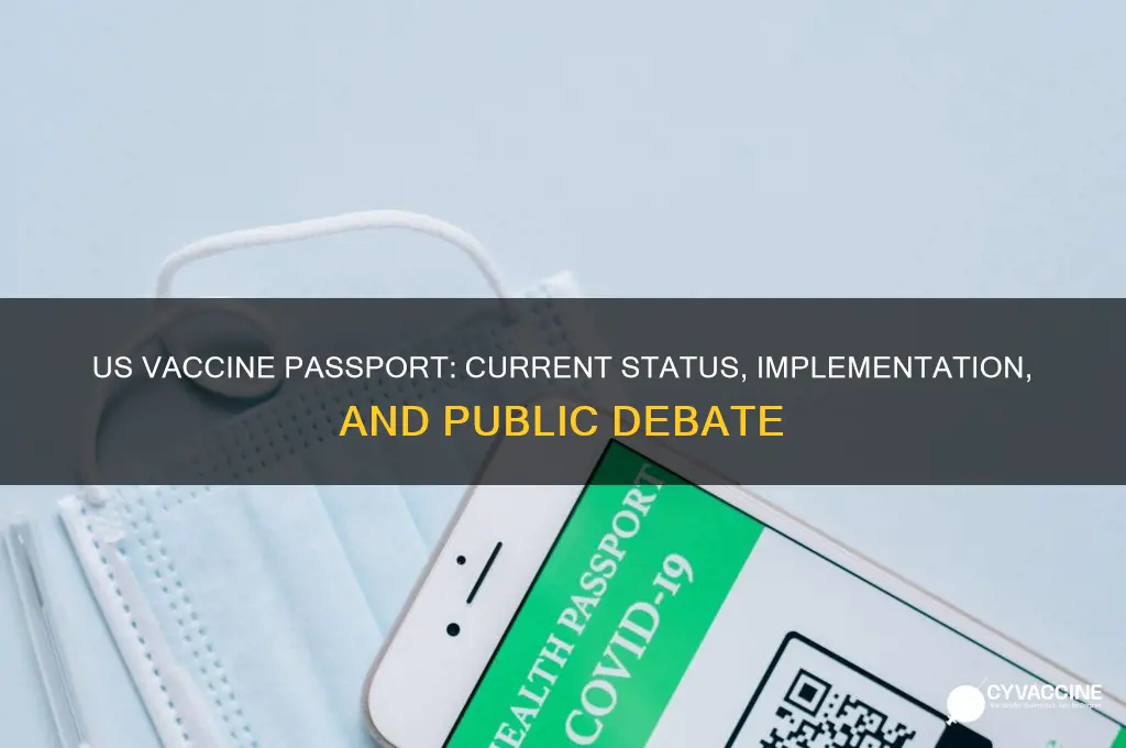 is there a vaccine passport in the us