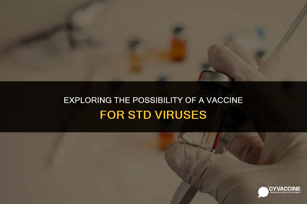 is there a vaccine std virus