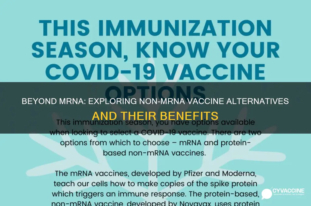 is there a vaccine that is not mrna