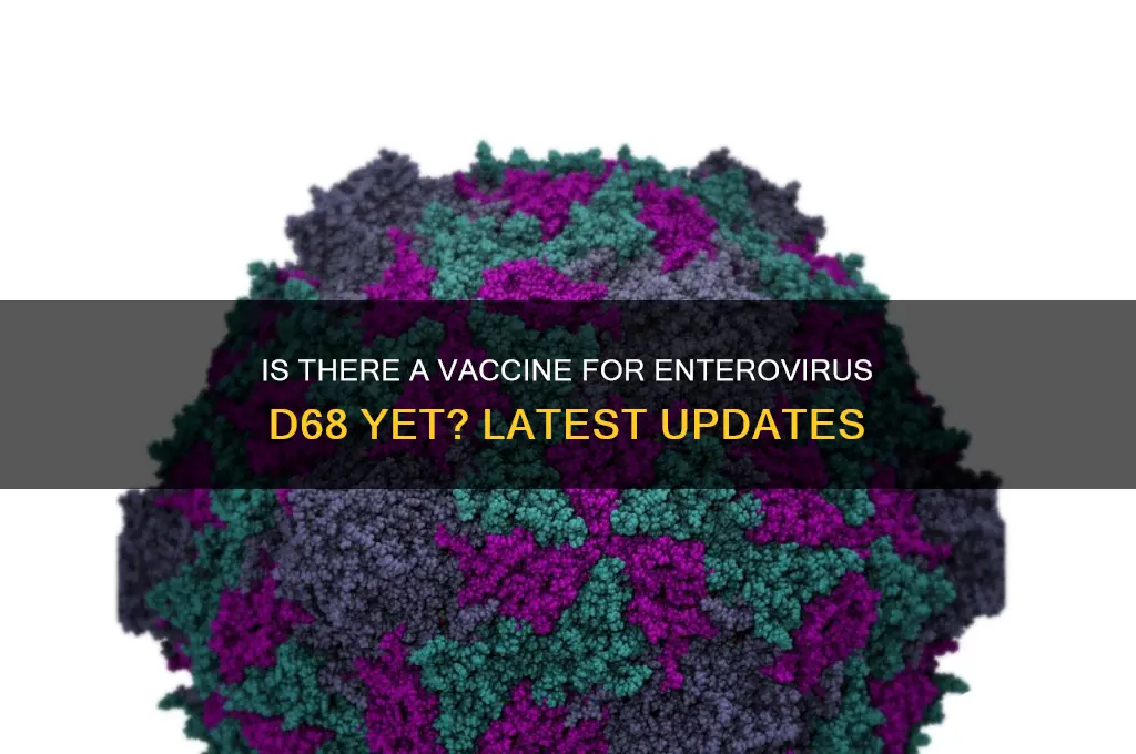 is there a vaccine to ed 68 yet