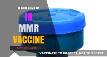Unveiling the Truth: MMR Vaccine and Aluminum Content