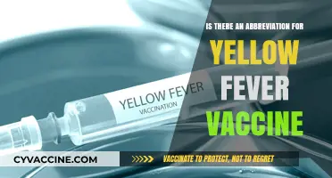 Yellow Fever Vaccine Abbreviation: What You Need to Know