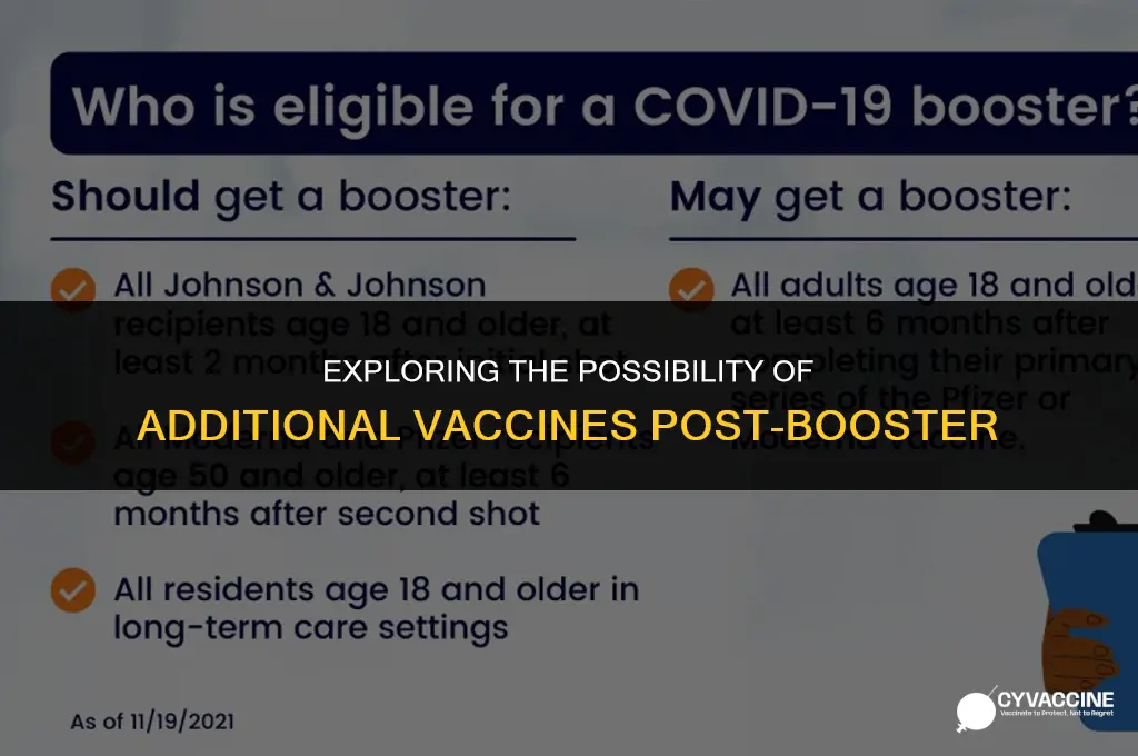 is there another vaccine after booster