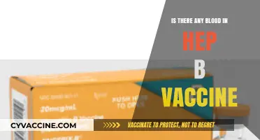 Hepatitis B Vaccine: Debunking the Myth of Blood Content