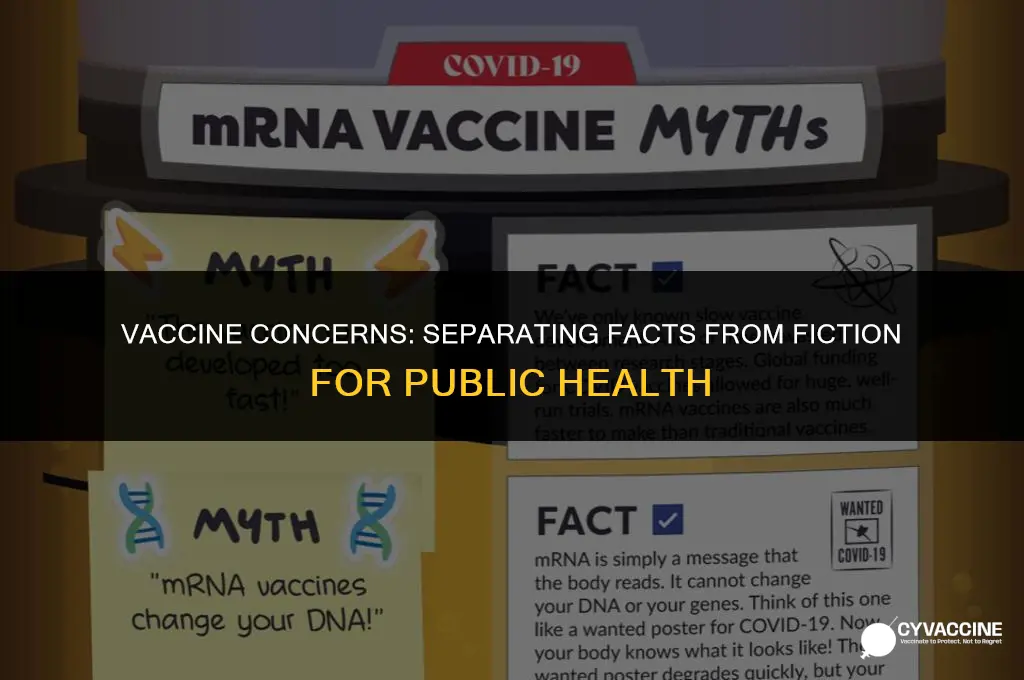 is there any concern for vaccines