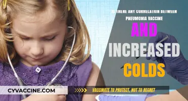 Pneumonia Vaccine and Colds: Exploring the Potential Connection