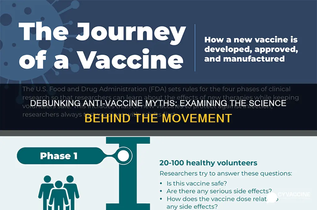 is there any legitimate research behind the anti-vaccine movement
