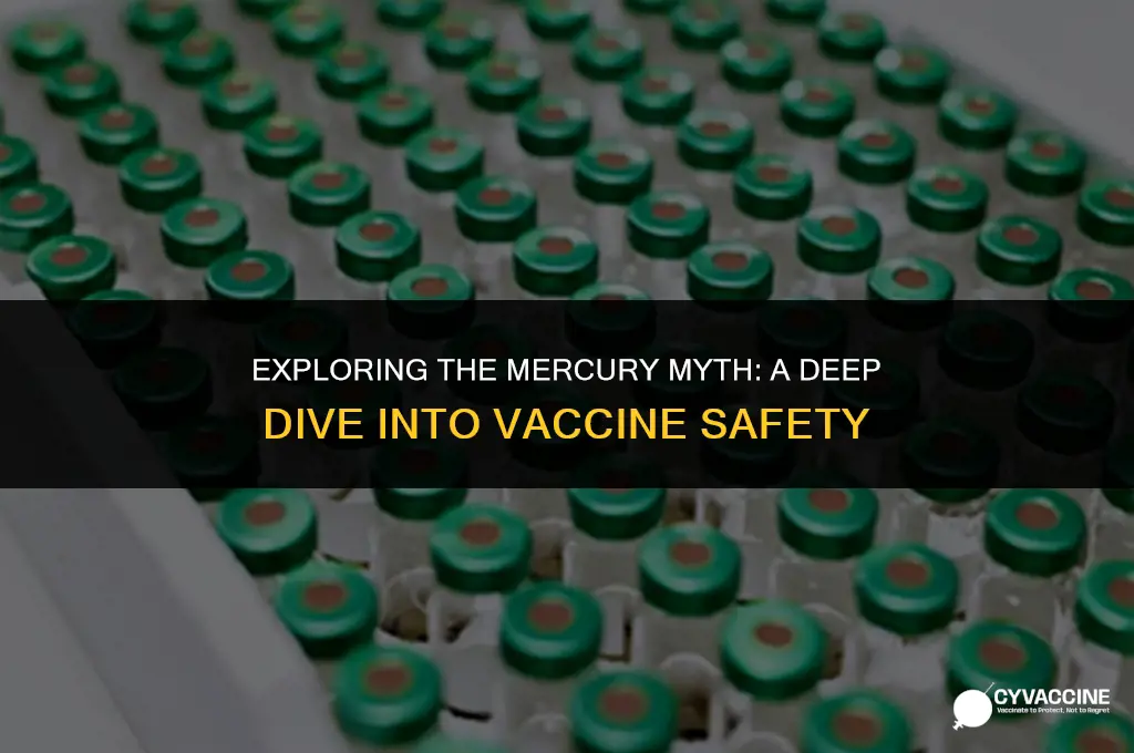is there any mercury in vaccines
