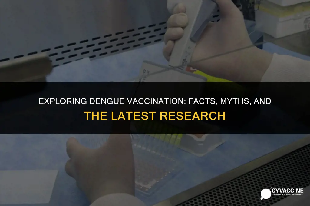 is there any vaccination for dengue