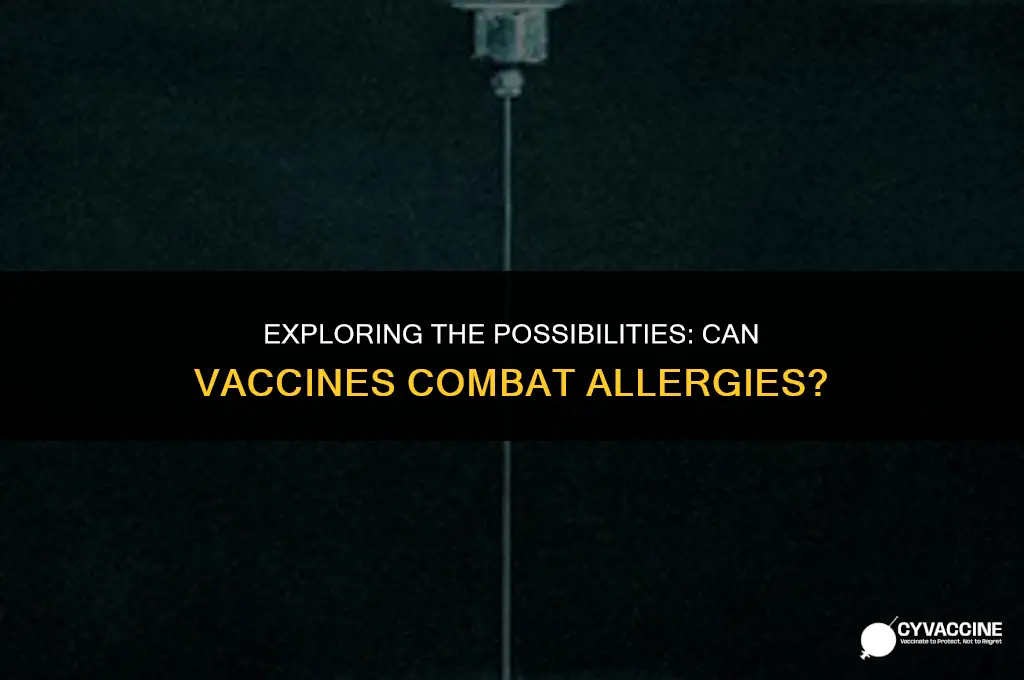 is there any vaccine for allergy